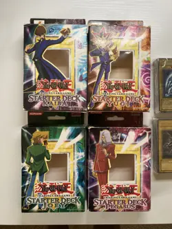 YuGIOh! - Yugi, Kaiba, Joey & Pegasus Starter Decks - Complete with Boxes - N/A - Image 2