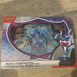 Pokemon TCG Palafin EX Collection Box New Sealed - Image 1