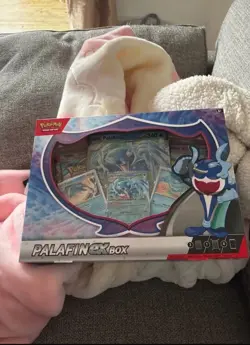 Pokemon TCG Palafin EX Collection Box New Sealed - Image 1