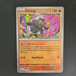 Okidogi 057/131 Master Ball Reverse Holo Prismatic Evolutions Near Mint - Image 1