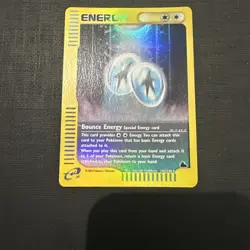 Bounce Energy 142/144 - Skyridge Set *EXC-NM* Reverse Holo Pokemon Card - Image 4