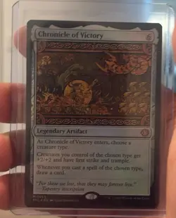 Magic: The Gathering Chronicle of Victory Legendary Artifact Foil Card - Image 1