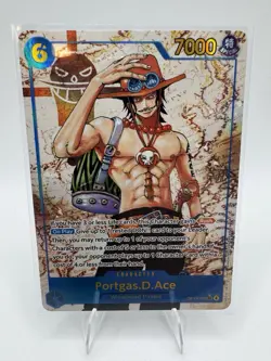 NM Portgas.D.Ace OP13-119 Alternate Art One Piece Card Game English - Image 1