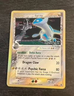 Pokemon Card-Latios-Holo-Delta Species-9/113-ENG-Stamped-LP - Image 3
