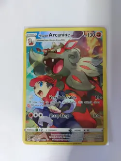 TG08/TG30 Hisuian Arcanine : Pokemon Rare Holo Card: Lost Origin Trainer Gallery - Image 1