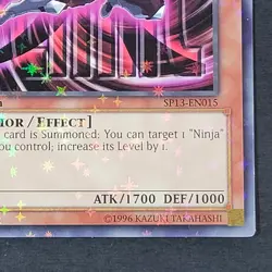 Yugioh TCG - Flame Armor Ninja - SP13-EN015 - LP/NM - 1st - Starfoil Rare 2013 - Image 4