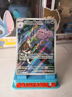 Pokemon Team Rocket's Weezing Destined Rivals 199/182 Illustration Rare Holo - Image 1