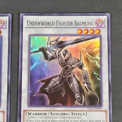 Yugioh TCG - 2x Underworld Fighter Balmung - AP06-EN009 - NM - Super Rare 2014 - Image 4