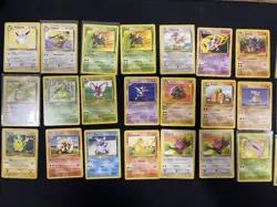 Pokemon Vintage WOTC Lot - Base Set Jungle Fossil Base Set 2 Team Rocket 163 - Image 1