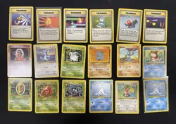 Pokemon Vintage WOTC Lot - Base Set Jungle Fossil Base Set 2 Team Rocket 163 - Image 4