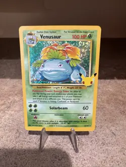 Venusaur 15/102 Classic Collection Celebrations: Classic Collection Pokemon NM - Image 1