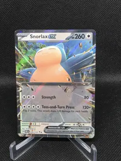 Snorlax ex - Double Rare - SV: Prismatic Evolutions - 076/131 - Pokemon TCG - Image 1