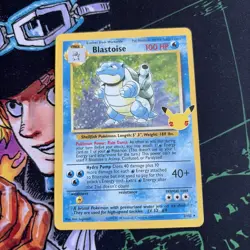 Pokemon TCG - Blastoise 2/102 - Holo Rare - Celebrations Classic Collection NM - Image 1