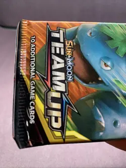 Pokemon TCG Sun and Moon Team Up Booster Pack Sealed Venusaur & Celebi Artwork - Image 5