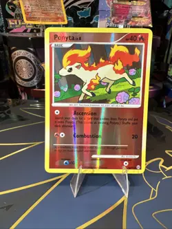 Pokemon TCG Ponyta Reverse Holo Uncommon 46/99 Arceus - Image 1