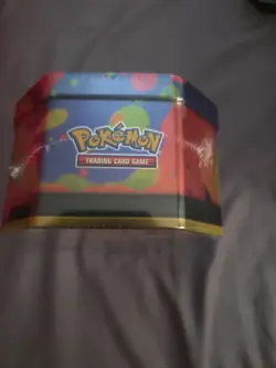 SEALED Mega Charizard X ex Tin Pokemon TCG Mega Evolution Phantasmal Flames New - Image 3