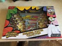Pokemon TCG Ascended Heroes Premium Poster Collection Mega Gardevoir Sealed New - Image 1