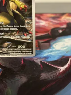 Pokemon TCG Haxorus 147/086 Full Art Black Bolt Near Mint Condition - Image 4