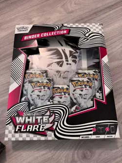 Pokemon TCG Scarlet and Violet Black Bolt White Flare Binder Poster Collection - Image 3