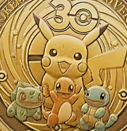 POKEMON PICHU 1996-2026 30th Annivversary Commemorative Coin Exact Coin Multi - Image 2