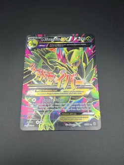 M Sceptile EX Full Art 85/98 XY Ancient Origins Pokemon English Mega LP - Image 2