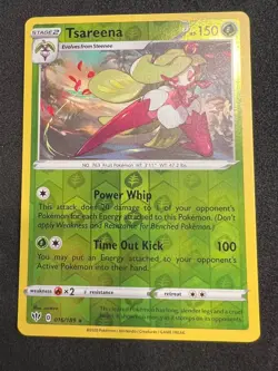 Tsareena 16/189 Rare Darkness Ablaze Pokemon Reverse Holo 2020 - Image 1