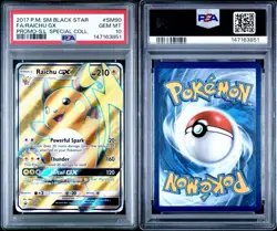 PSA 10 Raichu GX SM90 Black Star Promo Pokemon TCG 2017 Shining Legends - Image 3