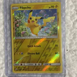 POKEMON PIKACHU 19/68 REVERSE HOLO HIDDEN FATES NM NEAR MINT - Image 1