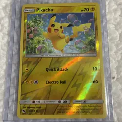 POKEMON PIKACHU 19/68 REVERSE HOLO HIDDEN FATES NM NEAR MINT - Image 5