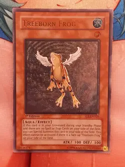 Treeborn Frog (UTR) SOI-EN025 Ultimate Rare 1st Edition Yu-Gi-Oh - Image 2