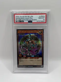 2022 YU-GI-OH! JPN PROMO #JP002 MAGICIAN'S VALKYRIA PSA 10 GEM MINT - Image 1
