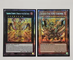Sacred Fire King Garunix RA05-EN031 Starlight Rare Yugioh Rarity Collection 5 - Image 1