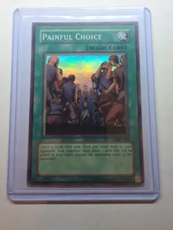 Painful Choice DB1-EN033 Yugioh TCG Unlimited HP - Image 3