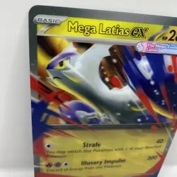 Pokemon Black Star Promo Card #011 Mega Latias EX (Jumbo 3D Lenticular) - Image 2