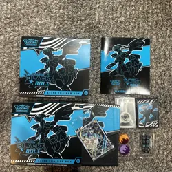 Pokemon TCG - Black Bolt ETB OPENED - Accessories and Promo Card ONLY - Image 5