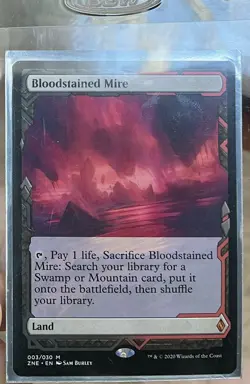 Bloodstained Mire Zendikar Rising Expeditions Regular - Image 2