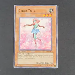 Yugioh TCG - Cyber Tutu - EOJ-EN005 - NM - Common - 1st Edition - Warrior - 2006 - Image 1