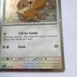 Pokemon TCG -Eevee - 200 (Cosmos Holo) - SV: Scarlet & Violet Promo - Image 5