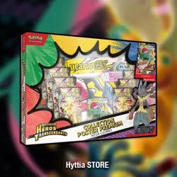 Pokemon - Coffret Collection Poster Premium ME2.5 Heros Transcendants Lucario - Image 1