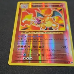 Pokemon Charizard 11/108 Evolutions Reverse Holo Rare 2016 TCG - Image 4