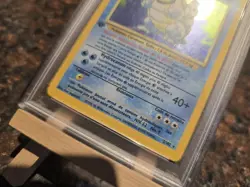 1999 Pokemon FRENCH 1st Edition Tortank Blastoise Holo 2/102 Holo Bleed PSA 6 - Image 5