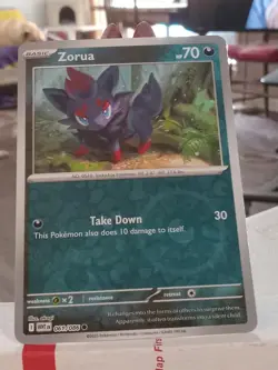ZORUA 061/086 SV: WHITE FLARE REVERSE HOLO POKEMON TCG NMT+ - Image 1