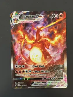 Pokemon Charizard VMAX Sword & Shield SWSH261 Holo Black Star Promo - Image 1