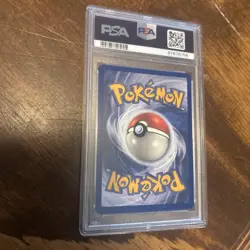 PSA 9 MINT 1999 POKEMON FOSSIL #60 GAMBLER 1ST EDITION ENGLISH - Image 3