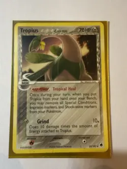 Pokemon TCG Tropius (Delta Species) EX Dragon Frontiers 23/101 Regular Rare - Image 3