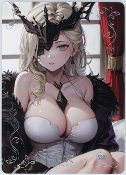 ❤LA SIGNORA - Goddess Story Anime Waifu Card - SKONGZHILIAN - SSR-022 - GENSHIN - Image 1