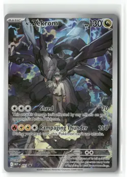 Pokemon TCG Ascended Heroes Black Star Promo #031 N's Zekrom - Image 1