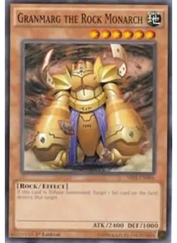 Granmarg the Rock Monarch (1st Edition) SR01-EN006 Yu-Gi-Oh! NM - SR01 - Image 1