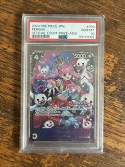 2024 One Piece Perona JPN Event Prize Asia 093 PSA 10 - Image 1
