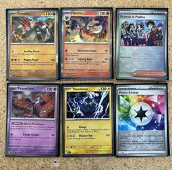 Pokemon Card Collection Assorted Rare Holo Cards Fun Packs Promos Jumbos - Image 5